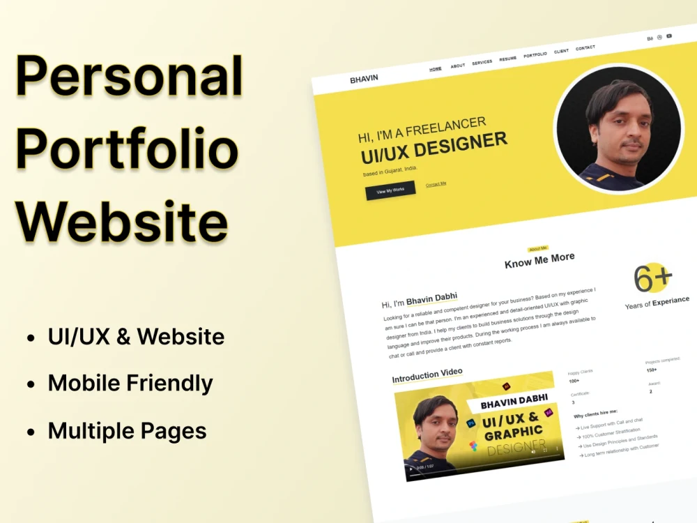 Portfolio Website Development Service